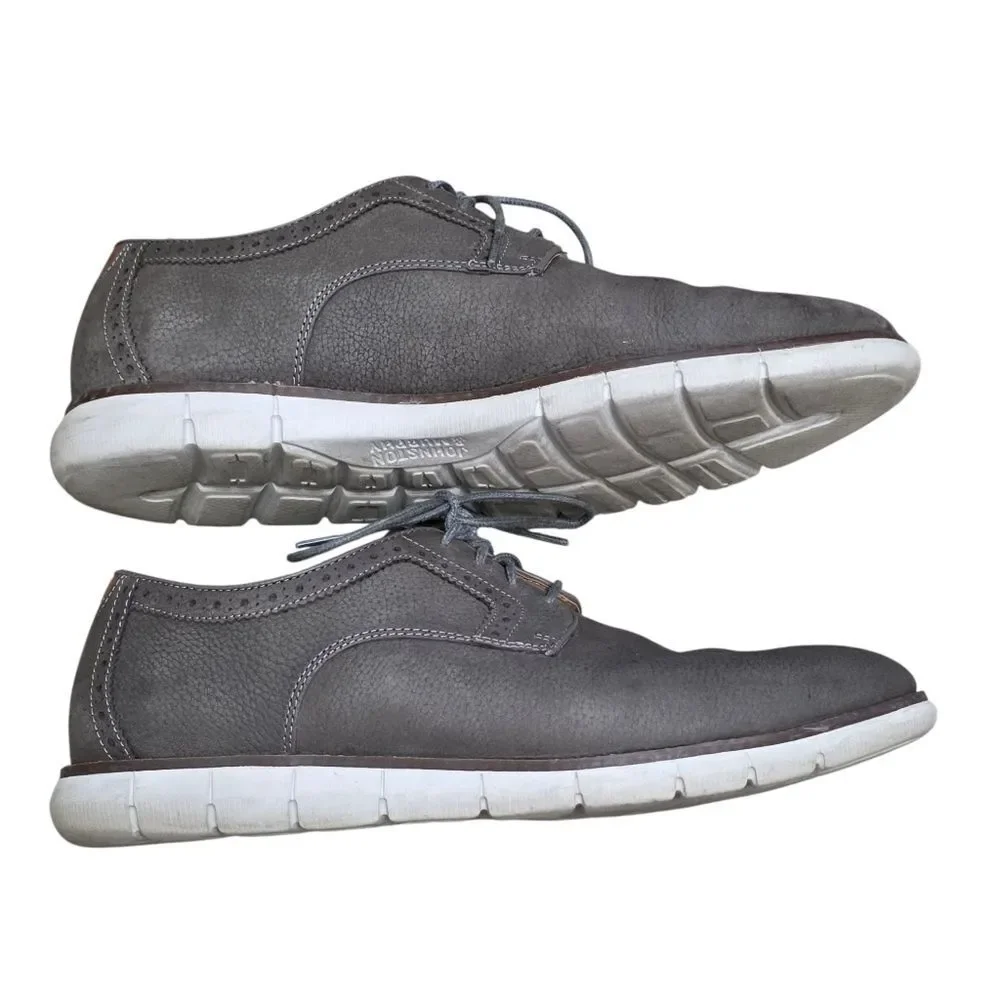 Taupe Sheepskin Men's Dress Shoes